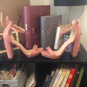 Pink Strappy Heels!